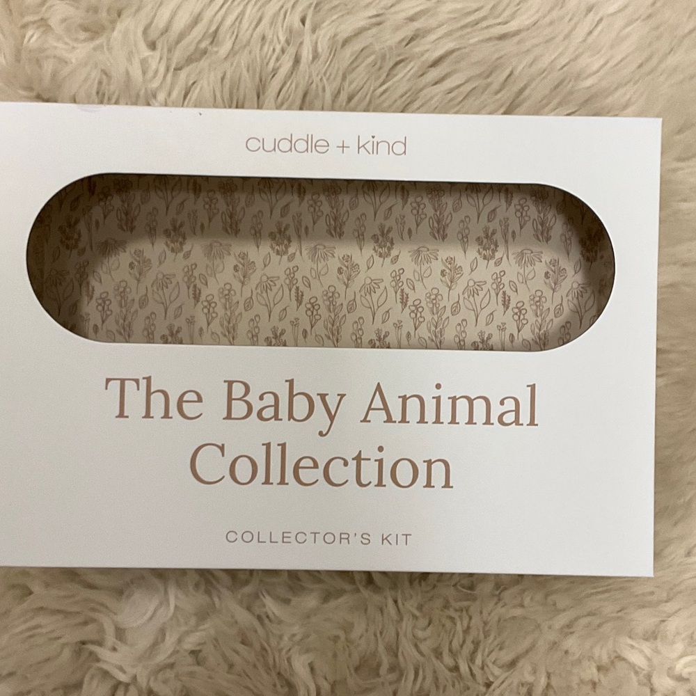 Cuddle + Kind Baby Animal Collector’s Kit Box